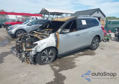 2018 Nissan Pathfinder Sv из США, поврежденный, VIN 5N1DR2MM0JC662298